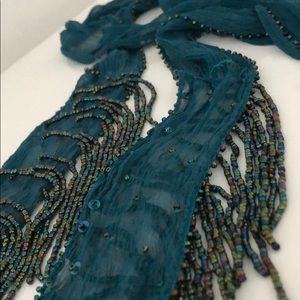 COPY - BOHEMIAN SILK BEADED W/SEQUINS UNIQUE NWOT
